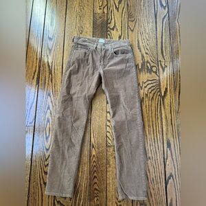 J. Crew Men's Corduroy Pants in Brown Size 30x32